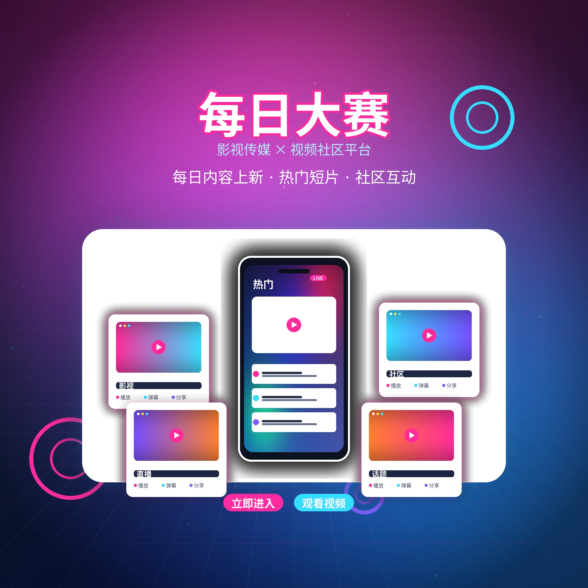 关于每日大赛展示
